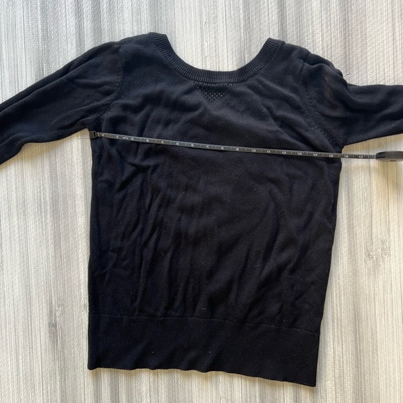 Lululemon Classic Black Long Sleeve Sweater Size 4 - Picture 5 of 6